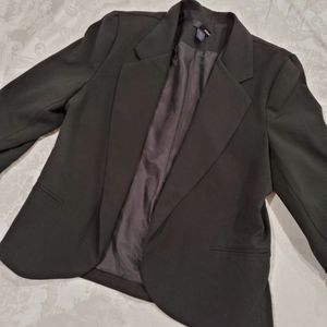 3/4 length sleeve blazer